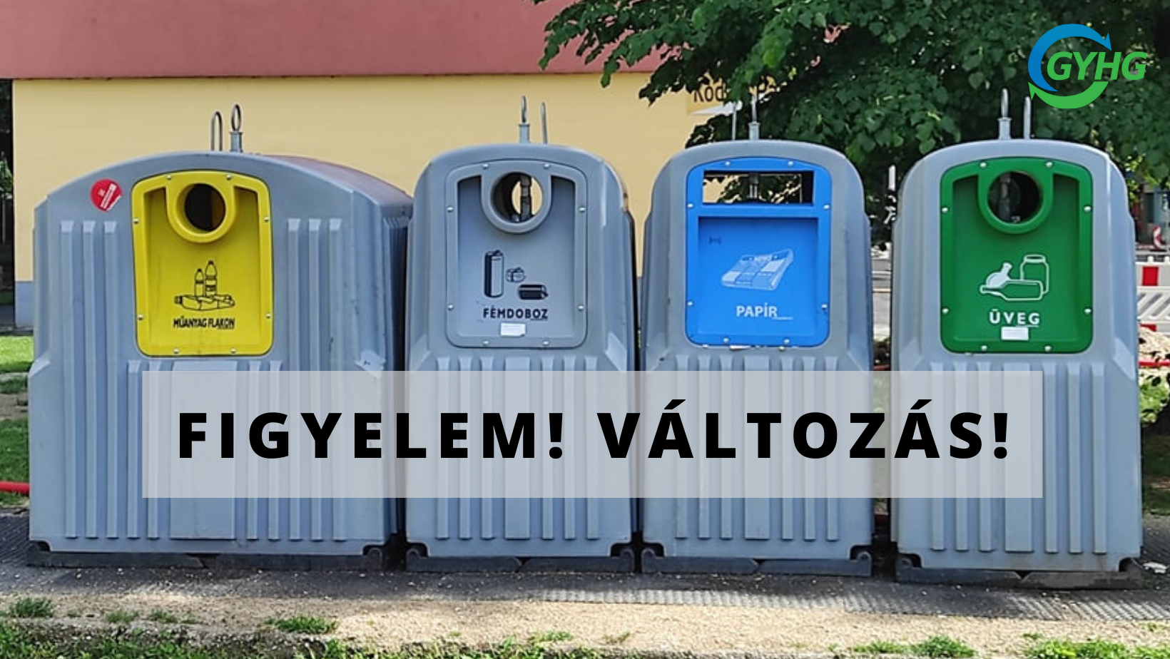 Figyelem! Változás